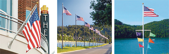 flagpoles